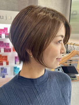 ニーナ せんげん台(nina) 30代40代50代　大人女性/前髪ありショートボブ/ショートヘア