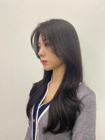 コア 梅田茶屋町店(Core) 髪質改善 艶髪愛され韓国風前髪カット小顔梅田