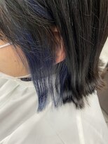 アオアクア バイ グルグル 小岩店(ao akua by GULGUL)&nbsp;○ネイビーブルー×透明感カラー○