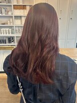 ミュラ(mulah)&nbsp;ブリーチなし透明感カラー＊暖色カラーチェリーレッド