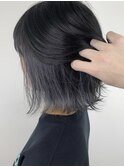 【marshu梅田】インナーカラー×ブルーブラック