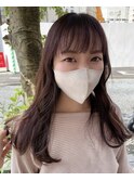 【横浜/Afinar】濃いめなパープルピンク♪