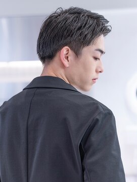 エフエム 渋谷(FM) アッシュブラック/マッシュパーマ/刈り上げ/ツーブロック