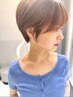 斉藤《2ヶ月以内》【ショート限定】骨格補正カット＋カラー+N.トリートメント