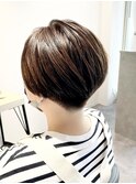 マッシュショート/刈り上げショート/丸みショート/女子刈り上げ