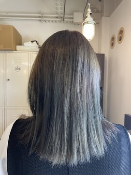 バズ ヘアガーデン(Bazz hair garden) 本気のカーキブラウン