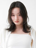 オーバーヘアー 川西店(over hair)&nbsp;【over hair】暗髪カラー×ダブルレイヤー巻き