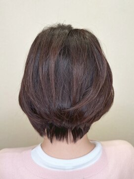 松本平太郎美容室 銀座本店 イノアカラー×レイヤーボブ/30代40代50代60代