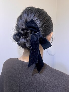 リリー シブヤ(Lilly shibuya) 【Lilly渋谷】#ヘアセット#ヘアアレンジ#編み込み#シニヨン