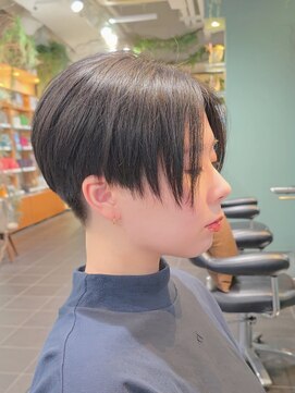 トリコ ショップアンドヘアサロン(tricot shop hair salon) 褒められショート×刈り上げ　フクザワ