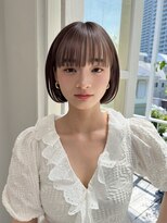 アミー 駒澤(Ammy komazawa)&nbsp;ボブ｜顔周りカット｜小顔カット｜タッセルボブ｜韓国へア