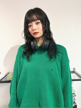 クランバイヘッドライト 鷺沼店(clan by HEADLIGHT) たまプラ/レイヤーカット/ハイナチュラルパーマ/地毛風カラー/