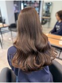 【透明感】透明感のあるグレージュカラー
