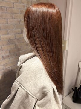 ブレス ヘアー clara店(Bless HAIR) 暖色カラー/オレンジカラー/ビタミンカラー／ダブルカラー