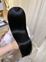 アミュー(amiu) 縮毛矯正とカラーと最高級髪質改善で手早くキレイな仕上がりに
