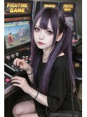 ゲーセン×エクステ女子/髪質改善/ブリーチ/ケアブリーチ/韓国風