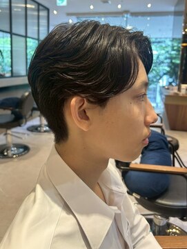 ダブル(W) くびれミディ/パープルブラウン