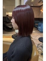 ロンド 銀座(Lond)&nbsp;◆ くびれヘア/アプリコットオレンジ/韓国/ボブ/レイヤー/前髪30