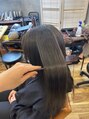 アグ ヘアー チャミー 臼井店(Agu hair chummy) 明るめカラーは矯正毛パーマ毛暗染め履歴でもできます♪