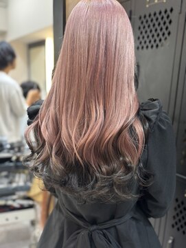 ヴァイス 渋谷店(VAICE) ペールピンク/ピンクカラー/裾カラー