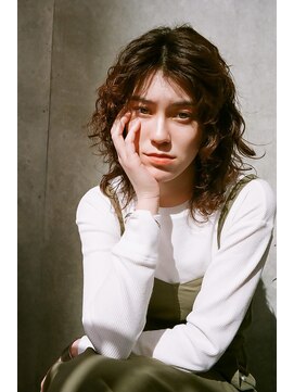 ユアーズ ヘア 恵比寿本店(youres hair) ミディアムウルフ◎ハードパーマ◎