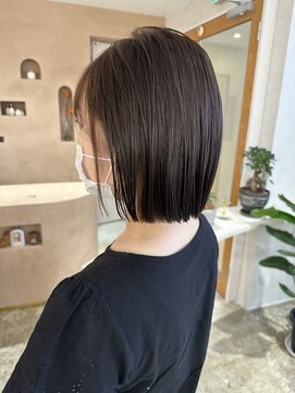 ユッカ 高槻茨木店(YUCCA) 【 YUCCA 】大人可愛い/切りっぱなしボブ