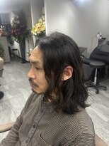 リイ(Lii)&nbsp;メンズ　メンズロング　パーマ　スパイラル　ソフトスパイラル