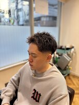 メンズヘア ササキ(sasaki)&nbsp;ローフェードスパイキーショート新宿