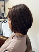 カミケン 方木田店(kamiken.) 美シルエット◎大人ショートボブ【カミケン方木田/福島】