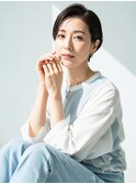 洗練されたショートスタイル