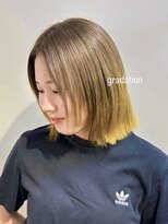 コンクス(CONKS) 今キテル!?黄色を使ったグラデーションカラーデザインカラー