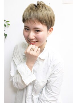 クート(ku-to) ブリーチベリーショート+イルミナカラー×南浦和×髪質改善