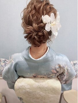 セットサロン フルール(Fleur) 着物ヘア　シニヨン