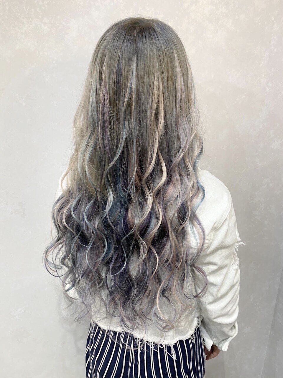 アッシュ×オーロラ#シールエクステ#大人ダークカラー#柏：L081998027