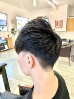 オレンジ(orange)&nbsp;【orange大分賀来】メンズツーブロックマッシュスタイル