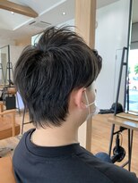 オルファ イオンタウン松ケ崎店(OLFA)&nbsp;MEN’S HAIR/ブルーブラック/フェザーパーマ/柏/北柏