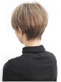 大人ショートレイヤー／フェザーバング／30代40代