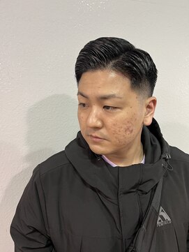 ヒロギンザ 神田店(HIRO GINZA) 七三フェード