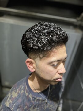 ヒロギンザバーバーショップ 大宮店(HIRO GINZA BARBER SHOP) フェードパーマ
