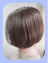 エチュード&nbsp;顎ラインボブ　モーヴブラウン