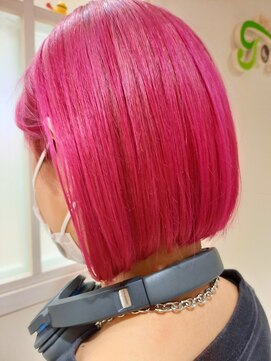 シャンプーボーイ ピンクボブ