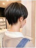 福山市 人気 丸みショートボブ 丸みショートヘアCaaryキャアリー