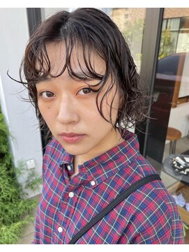 サラビューティーサイト 志免店(SARA Beauty Sight) パーマなくるくるボブ/SARA志免☆山之内