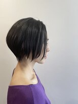 ピュアソウル(Pure Soul)&nbsp;N.Y.ドライカット×縮毛矯正×髪質改善Tｒ★黒髪ショート[渋谷]