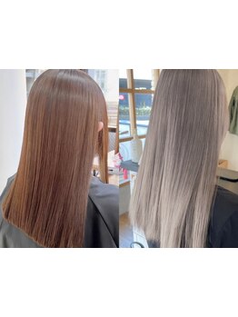 髪質改善＊話題の《酸性ストレート》独自の施術方法でどんなうねりも驚くほどしなやかなストレートヘアーに