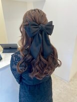 ディティカレスト(Dityca rst)&nbsp;リボン × ハーフアップ