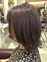 ヘアメイク カン プラスエフ(HAIR MAKE KANN+f) 外ハネミディアムスタイル