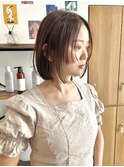 ボブ×髪質改善カラー