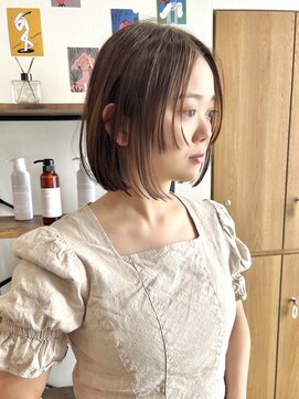 アノネ(anone) ボブ×髪質改善カラー