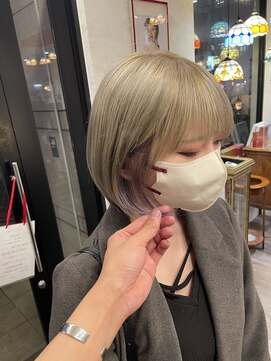 フェイバー 警固店(FAVOR) ハイトーンインナーカラー